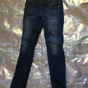 Women Skinny Blue Jeans